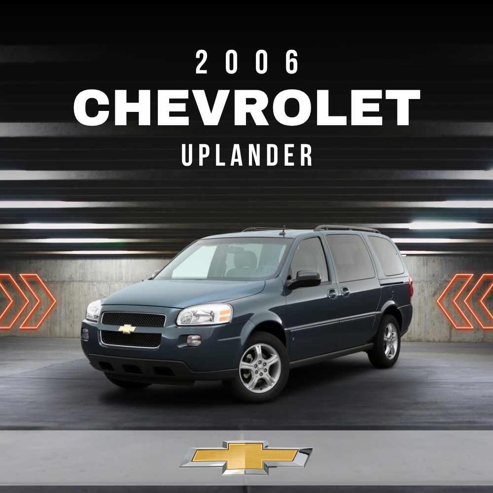 2006 Chevrolet Uplander Electrical Wiring Diagram Manual PDF