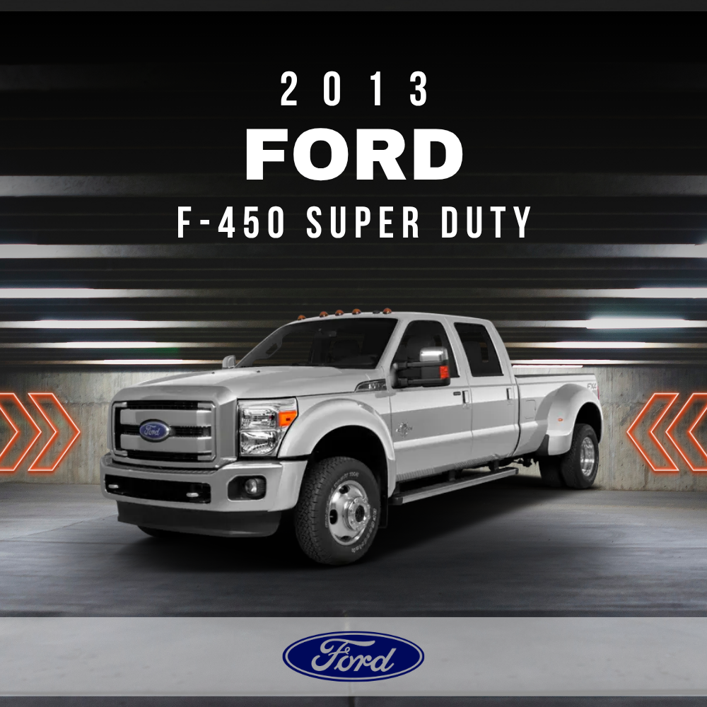 2013 Ford F-450 Super Duty Electrical Wiring Diagram Manual PDF
