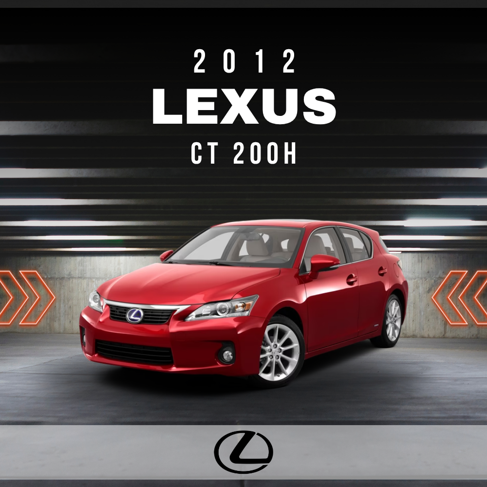 2012 Lexus CT 200h Electrical Wiring Diagram Manual PDF