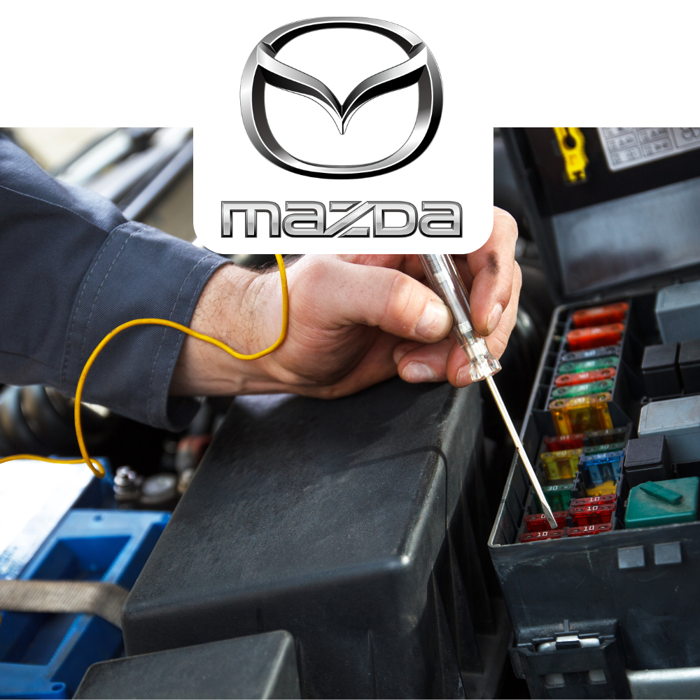 2020 Mazda CX-5 2.5L Signature electrical wiring diagram PDF cover