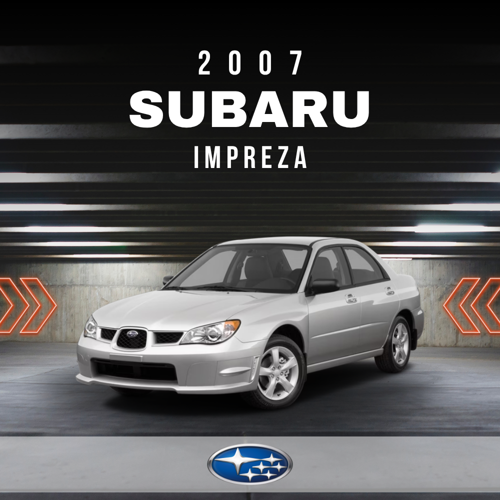 2007 Subaru Impreza Electrical Wiring Diagram Manual PDF