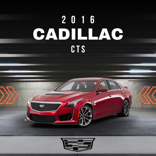 2016 Cadillac CTS Electrical Wiring Diagram Manual PDF
