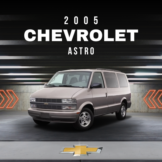 2005 Chevrolet Astro Electrical Wiring Diagram Manual PDF