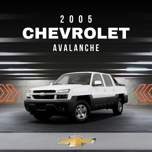 2005 Chevrolet Avalanche Electrical Wiring Diagram Manual PDF