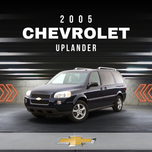 2005 Chevrolet Uplander Electrical Wiring Diagram Manual PDF