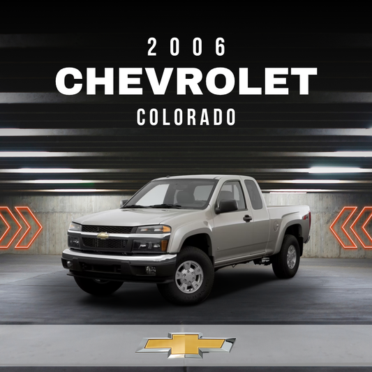 2006 Chevrolet Colorado Electrical Wiring Diagram Manual PDF