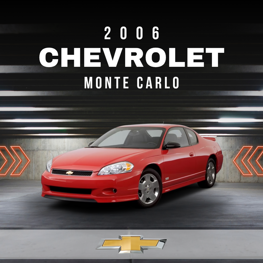 2006 Chevrolet Monte Carlo Electrical Wiring Diagram Manual PDF