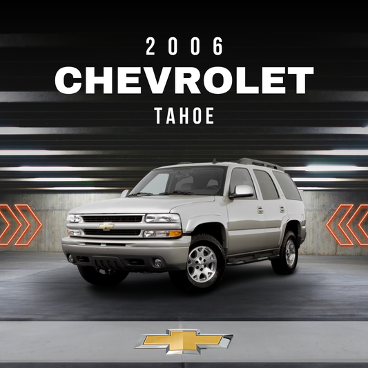 2006 Chevrolet Tahoe Electrical Wiring Diagram Manual PDF