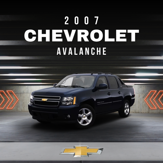 2007 Chevrolet Avalanche Electrical Wiring Diagram Manual PDF