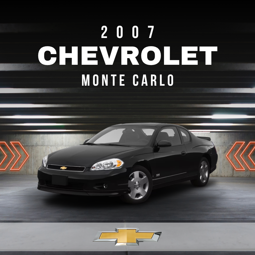 2007 Chevrolet Monte Carlo Electrical Wiring Diagram Manual PDF