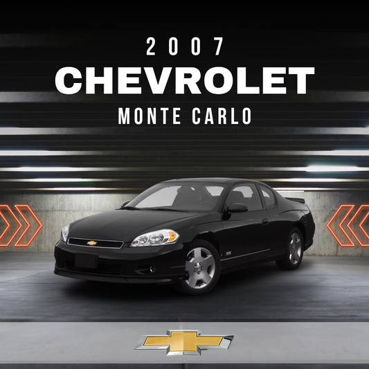 2007 Chevrolet Monte Carlo Electrical Wiring Diagram Manual PDF