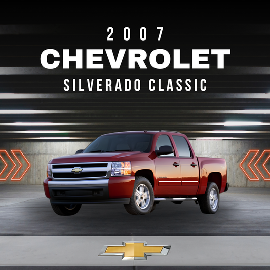 2007 Chevrolet Silverado Classic Electrical Wiring Diagram Manual PDF