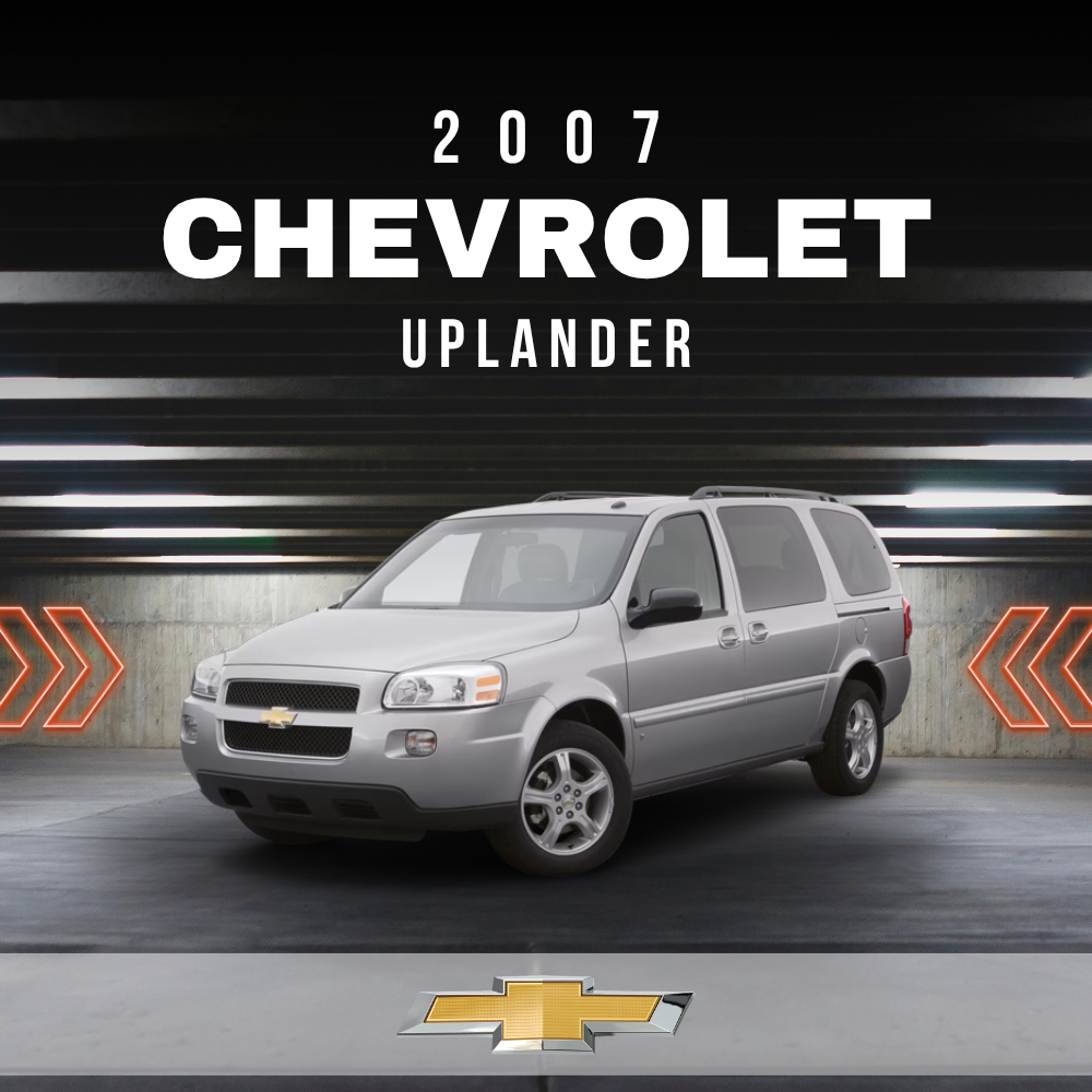 2007 Chevrolet Uplander Electrical Wiring Diagram Manual PDF