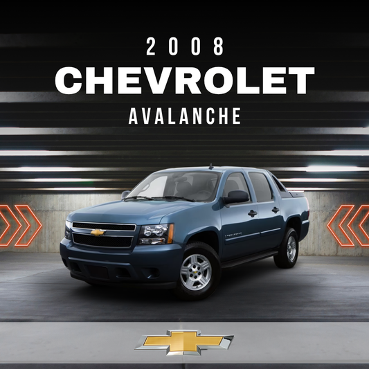 2008 Chevrolet Avalanche Electrical Wiring Diagram Manual PDF