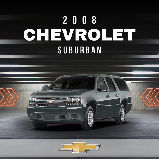 2008 Chevrolet Suburban Electrical Wiring Diagram Manual PDF