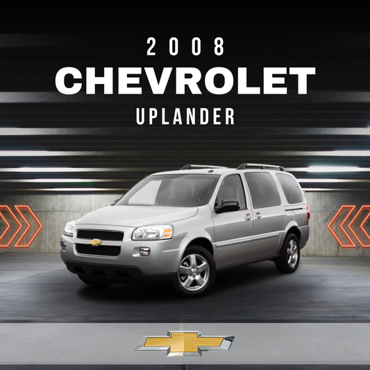 2008 Chevrolet Uplander Electrical Wiring Diagram Manual PDF