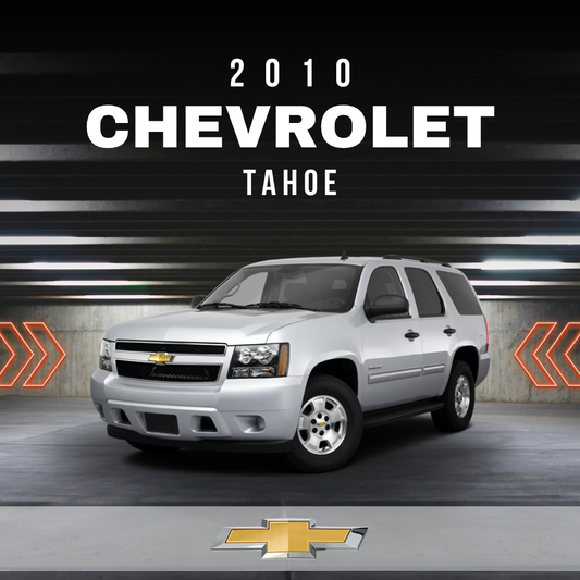 2010 Chevrolet Tahoe Electrical Wiring Diagram Manual PDF