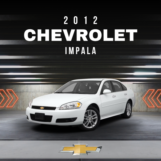 2012 Chevrolet Impala Electrical Wiring Diagram Manual PDF