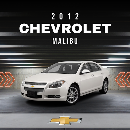 2012 Chevrolet Malibu Electrical Wiring Diagram Manual PDF