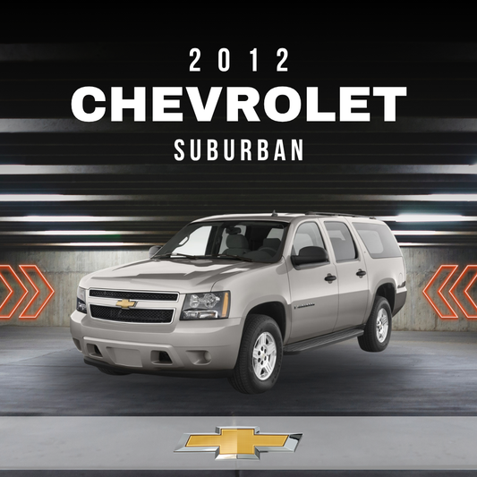 2012 Chevrolet Suburban Electrical Wiring Diagram Manual PDF