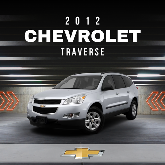 2012 Chevrolet Traverse Electrical Wiring Diagram Manual PDF