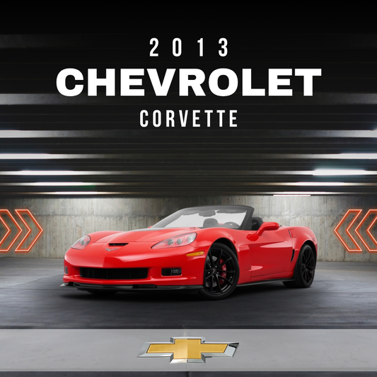 2013 Chevrolet Corvette Electrical Wiring Diagram Manual PDF