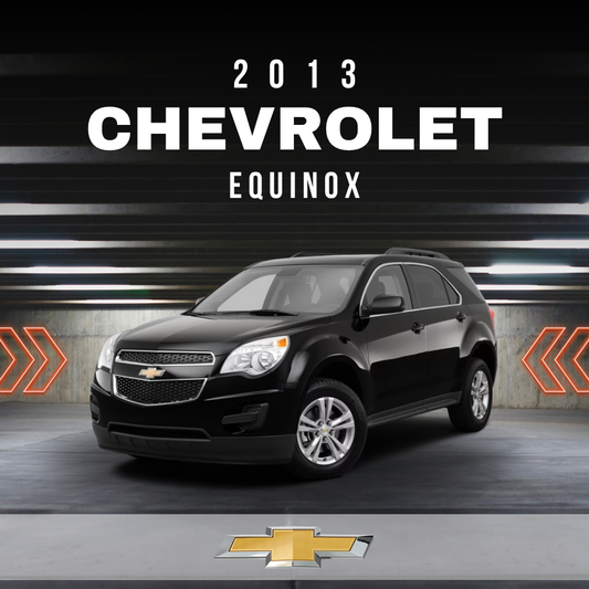 2013 Chevrolet Equinox Electrical Wiring Diagram Manual PDF