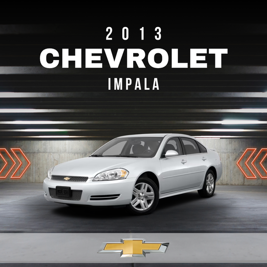 2013 Chevrolet Impala Electrical Wiring Diagram Manual PDF