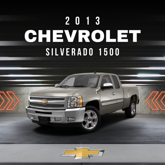 2013 Chevrolet Silverado 1500 Electrical Wiring Diagram Manual PDF