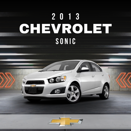 2013 Chevrolet Sonic Electrical Wiring Diagram Manual PDF