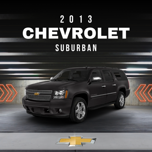 2013 Chevrolet Suburban Electrical Wiring Diagram Manual PDF