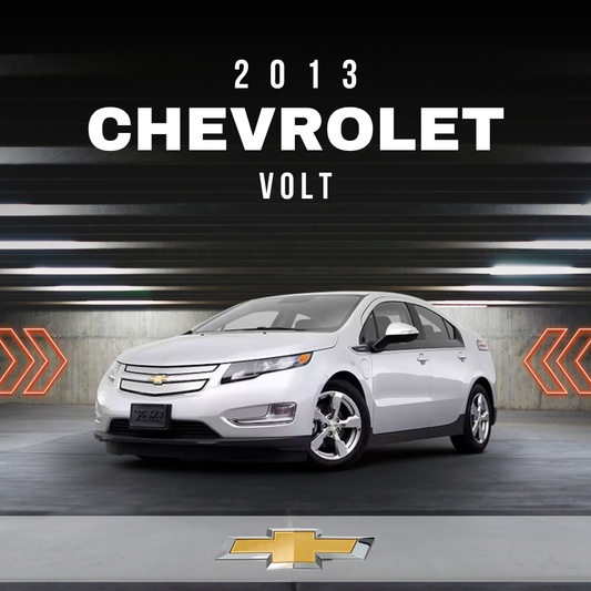 2013 Chevrolet Volt Electrical Wiring Diagram Manual PDF