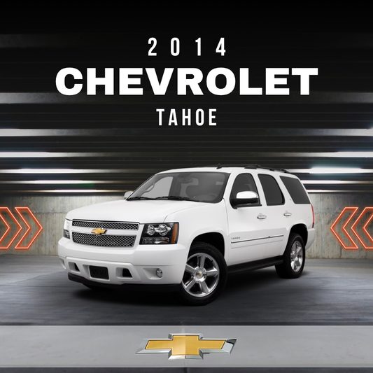 2014 Chevrolet Tahoe Electrical Wiring Diagram Manual PDF