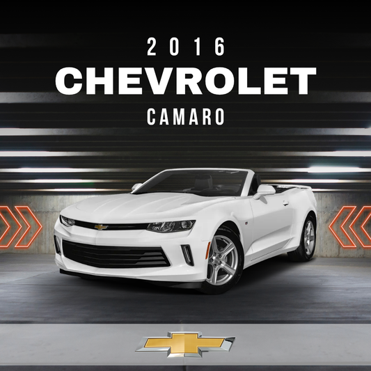2016 Chevrolet Camaro Electrical Wiring Diagram Manual PDF