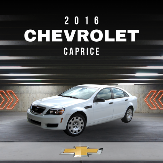 2016 Chevrolet Caprice Electrical Wiring Diagram Manual PDF