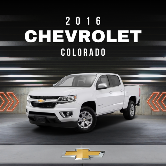 2016 Chevrolet Colorado Electrical Wiring Diagram Manual PDF