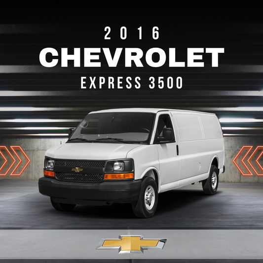 2016 Chevrolet Express 3500 Electrical Wiring Diagram Manual PDF