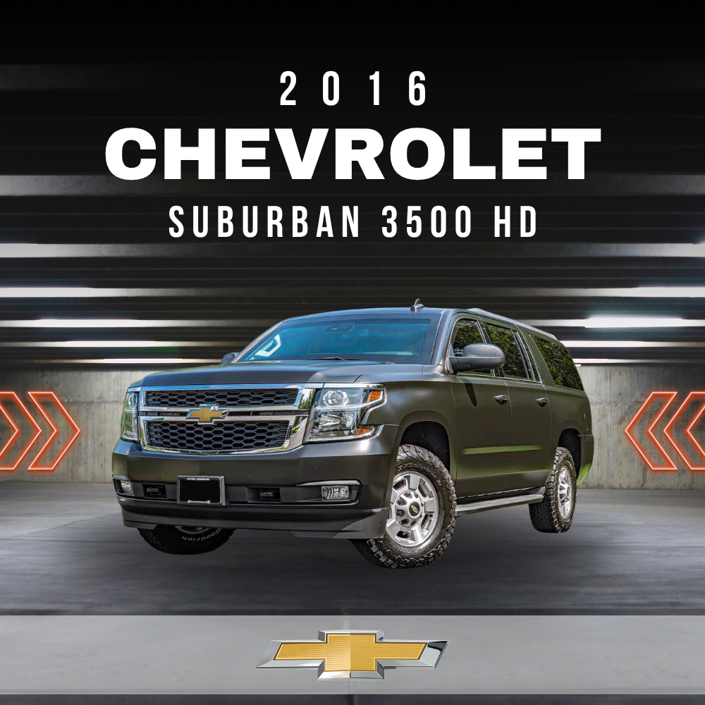 2016 Chevrolet Suburban 3500 HD Electrical Wiring Diagram Manual PDF