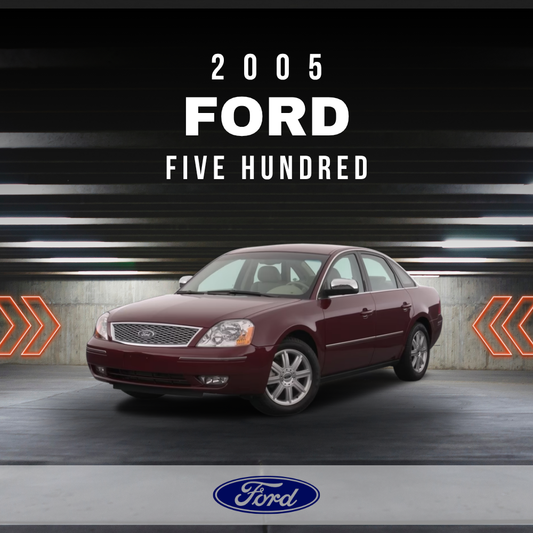 2005 Ford Five Hundred Electrical Wiring Diagram Manual PDF