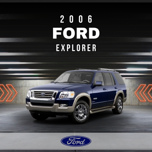 2006 Ford Explorer Electrical Wiring Diagram Manual PDF