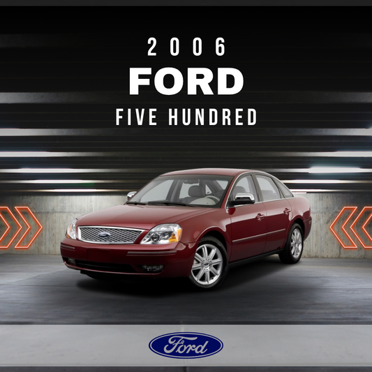 2006 Ford Five Hundred Electrical Wiring Diagram Manual PDF