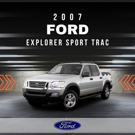 2007 Ford Explorer Sport Trac Electrical Wiring Diagram Manual PDF