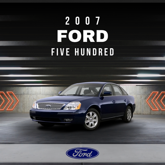 2007 Ford Five Hundred Electrical Wiring Diagram Manual PDF