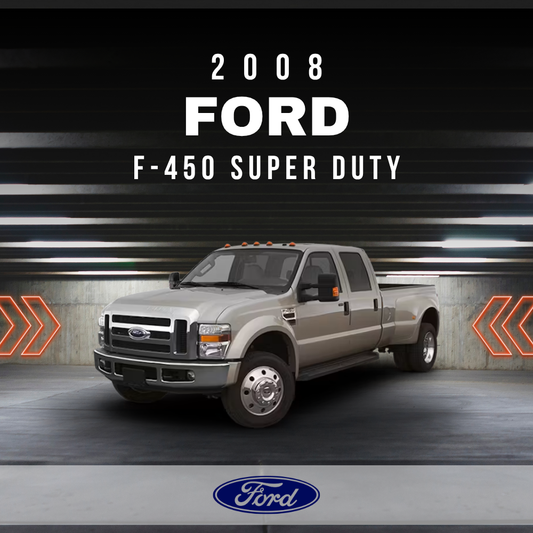 2008 Ford F-450 Super Duty Electrical Wiring Diagram Manual PDF