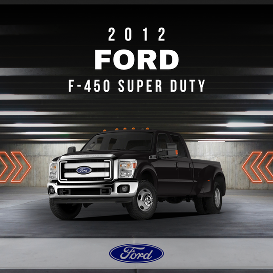 2012 Ford F-450 Super Duty Electrical Wiring Diagram Manual PDF