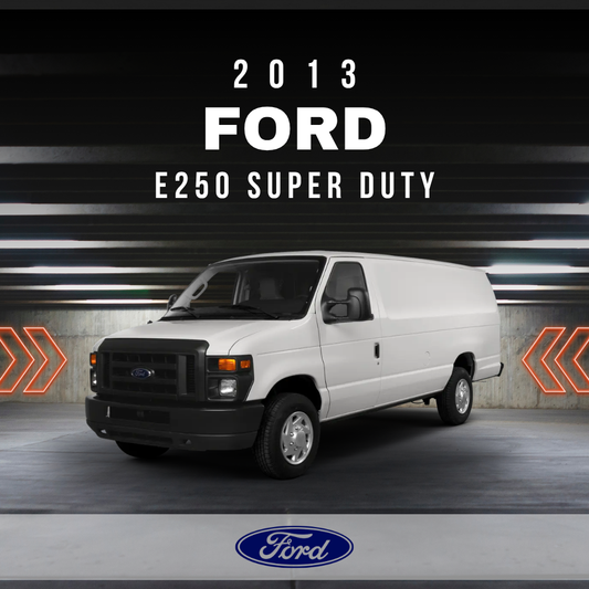 2013 Ford E-250 Super Duty Electrical Wiring Diagram Manual PDF