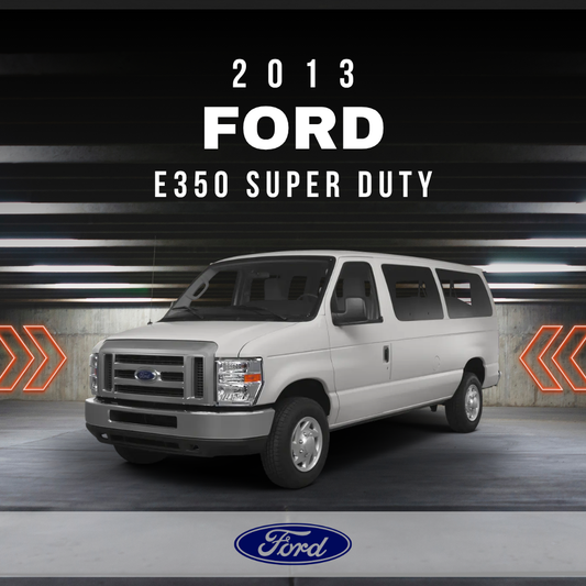 2013 Ford E-350 Super Duty Electrical Wiring Diagram Manual PDF