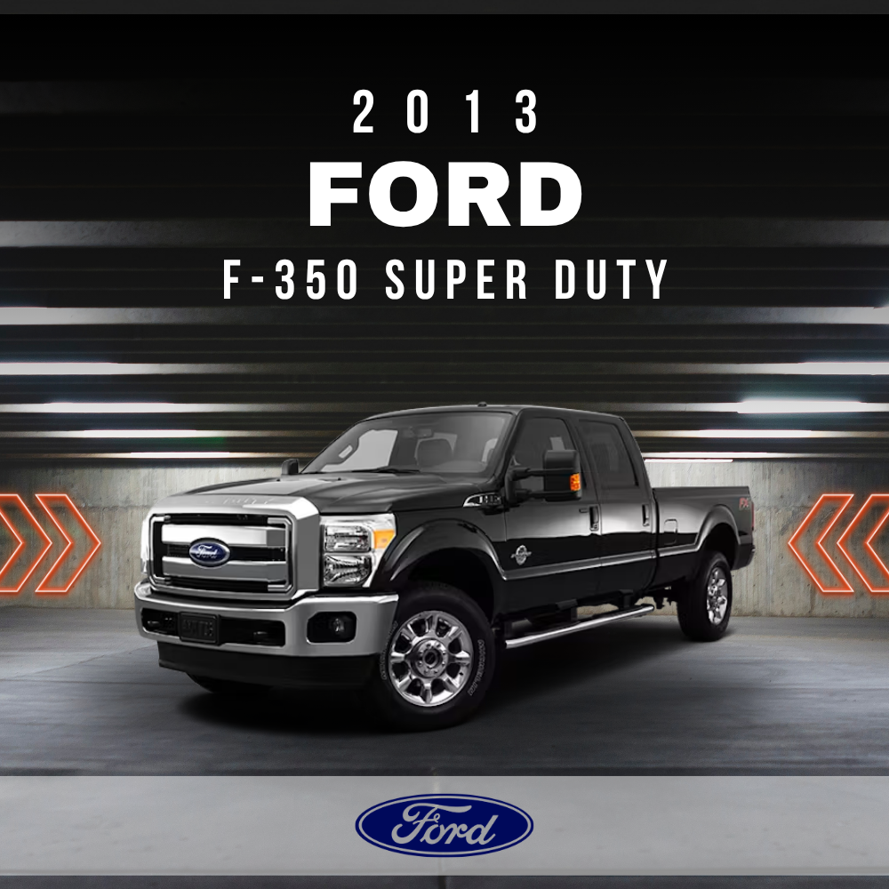 2013 Ford F-350 Super Duty Electrical Wiring Diagram Manual PDF