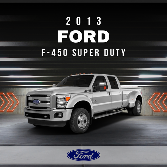 2013 Ford F-450 Super Duty Electrical Wiring Diagram Manual PDF