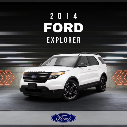 2014 Ford Explorer Electrical Wiring Diagram Manual PDF
